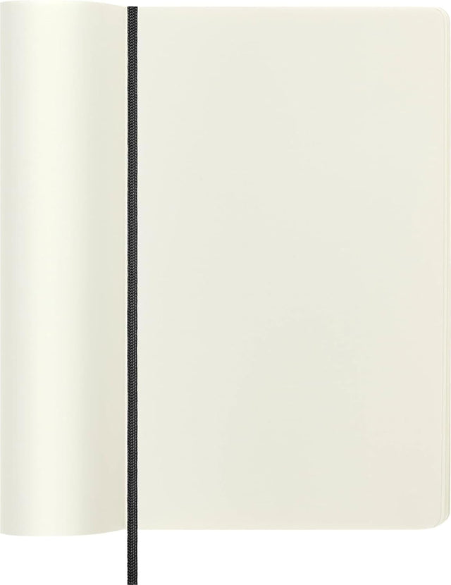 Moleskine Soft Large Plain Notebook Black
