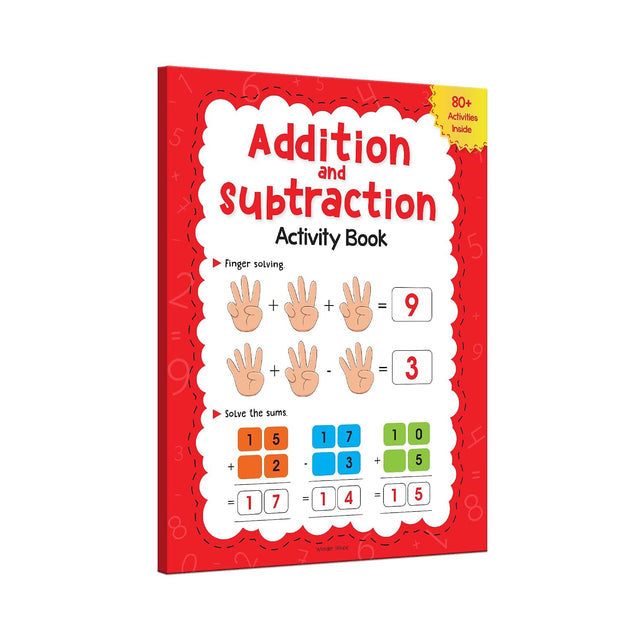 Addition and Subtraction Activity Book for Children
