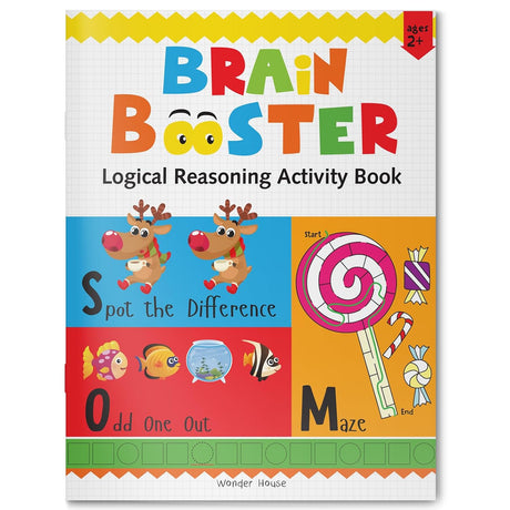 Preschool Activity Book Brain Booster