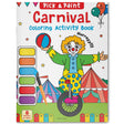 Pick and Paint Coloring Activity Book for Kids Carnival