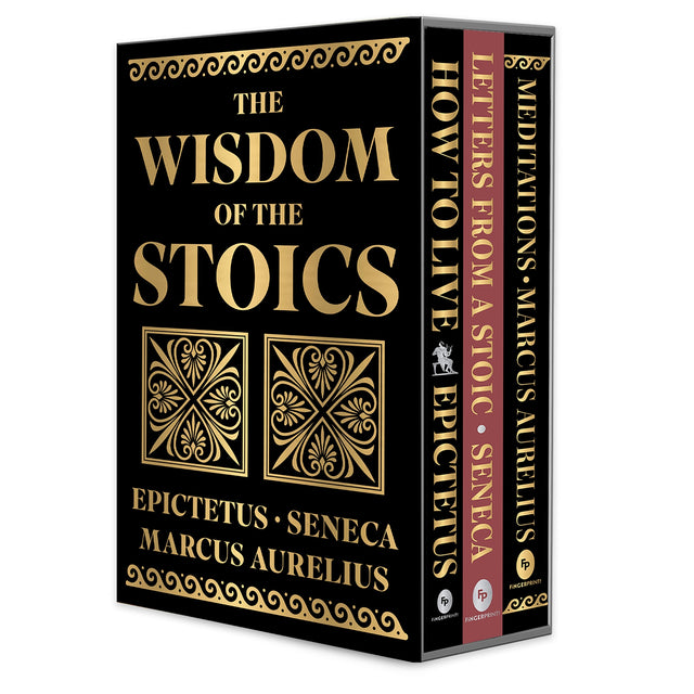 Wisdom of the Stoics Boxed Set (Deluxe Hardbound Edition), The