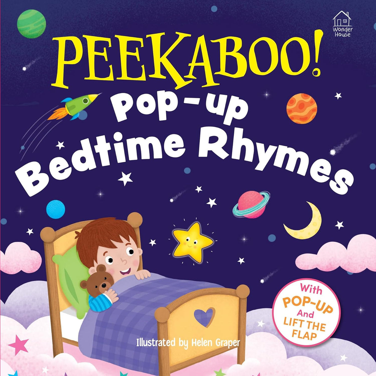 Peekaboo! Pop-Up Bedtime Rhymes by Wonder House Books and Helen Graper ...