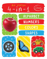 My First 4 in 1 Alphabet Numbers Colours Shapes