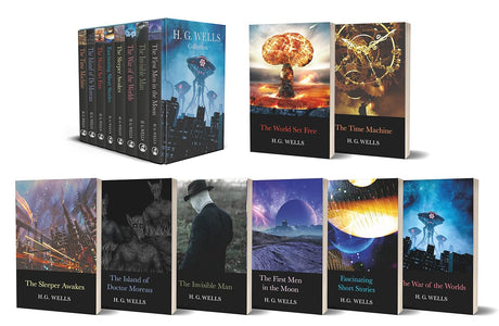 The Classic H. G. Wells Complete Collection Box Set - 8 Books