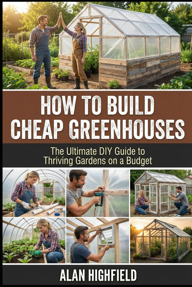 How to Build Cheap Greenhouses
