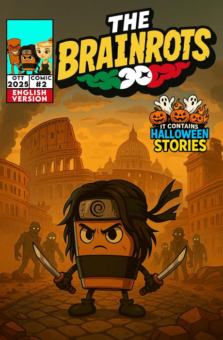 THE BRAINROTS #2 - Issue Two - [English Version] - The Comic of the Italian Brainrot Characters