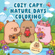 Cozy Capy Nature Days Coloring