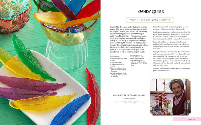 Harry Potter Sweets and Treats Cookbook [Official Cookbook]