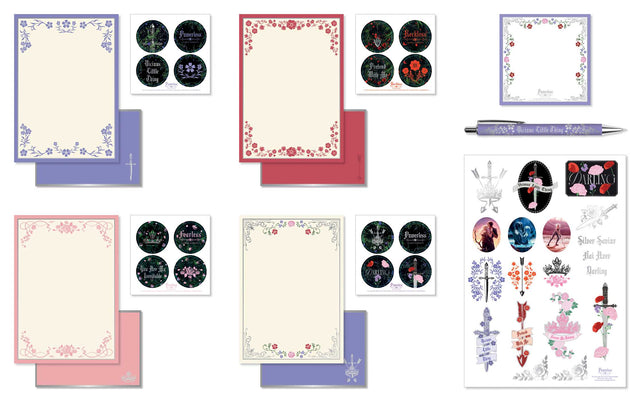 Lauren Roberts: Powerless Trilogy Stationery Set