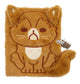 Harry Potter: Crookshanks Plush Lock & Key Diary