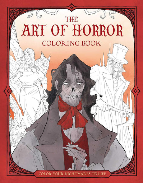 The Art of Horror Coloring Book