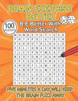 New 100 Word Search Puzzle book for Adults, Teens and Seniors