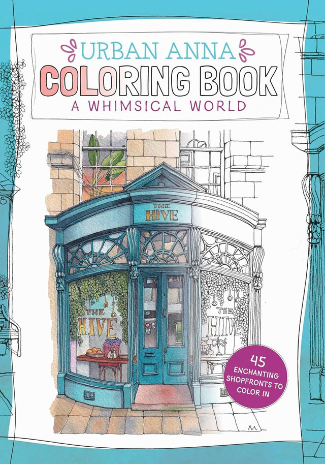 Urban Anna Coloring Book: A Whimsical World