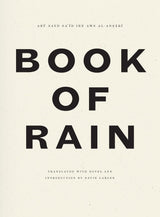 The Book of Rain