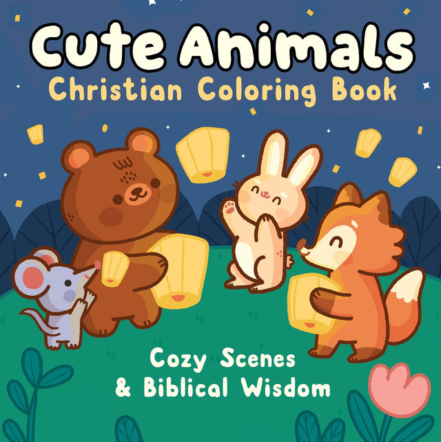 Cute Animals Christian Coloring Book
