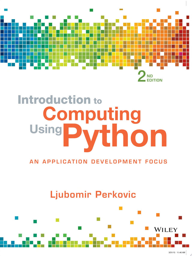 Introduction to Computing Using Python