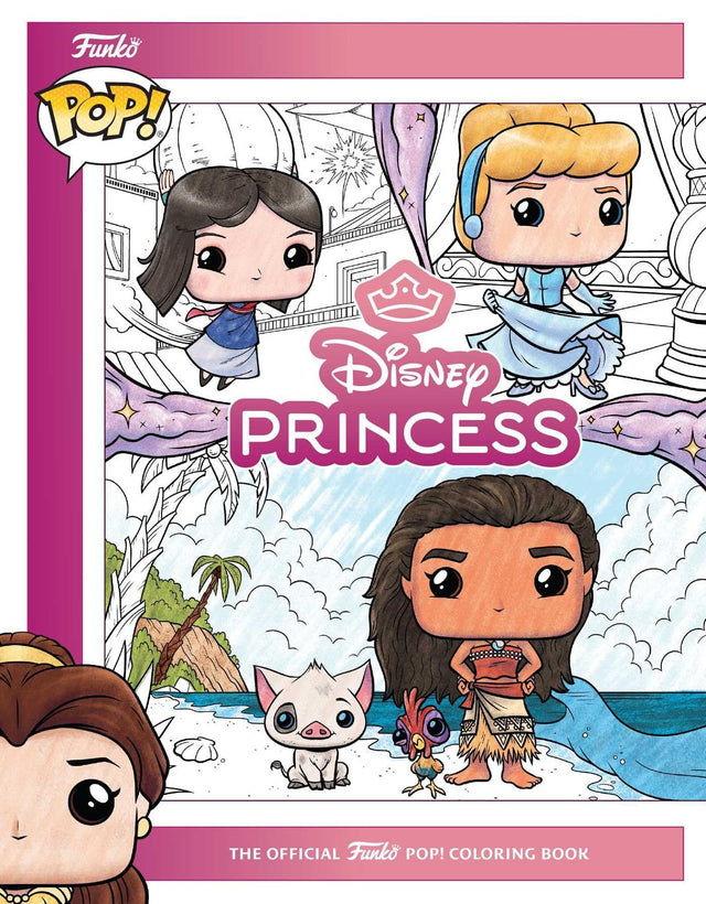 Disney Princess: The Official Funko POP! Coloring Book