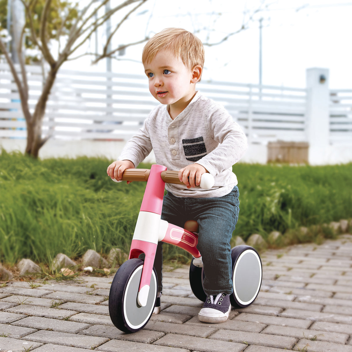 Hape: My First Balance Bike - Vespa Pink