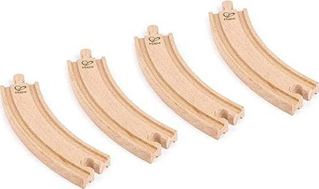 Hape: Track 4pcs Long Curved