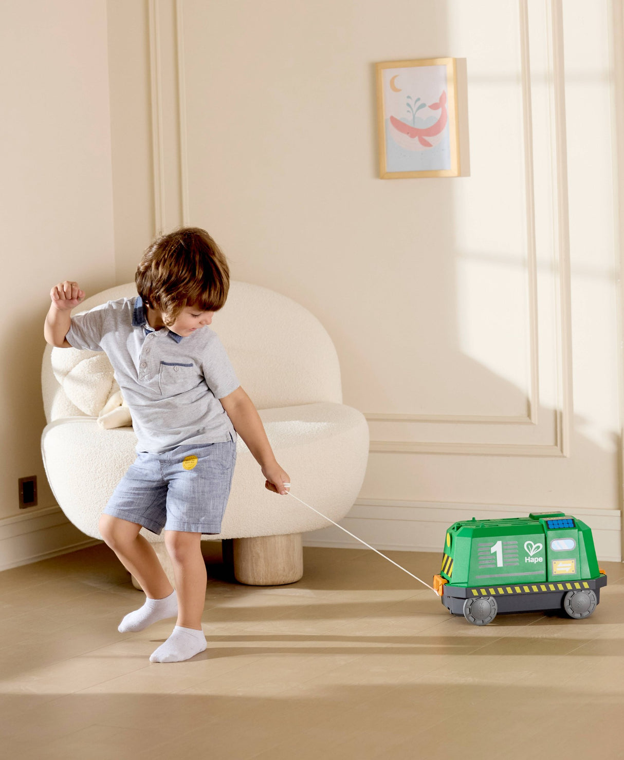 Hape: Train Bucket Set