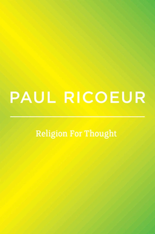 Religion For Thought