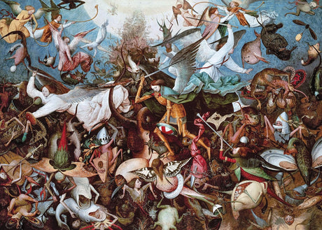 Clementoni The Fall of the Rebel Angels Jigsaw Puzzle - 1000 Piece - Museum Collection - (39614)