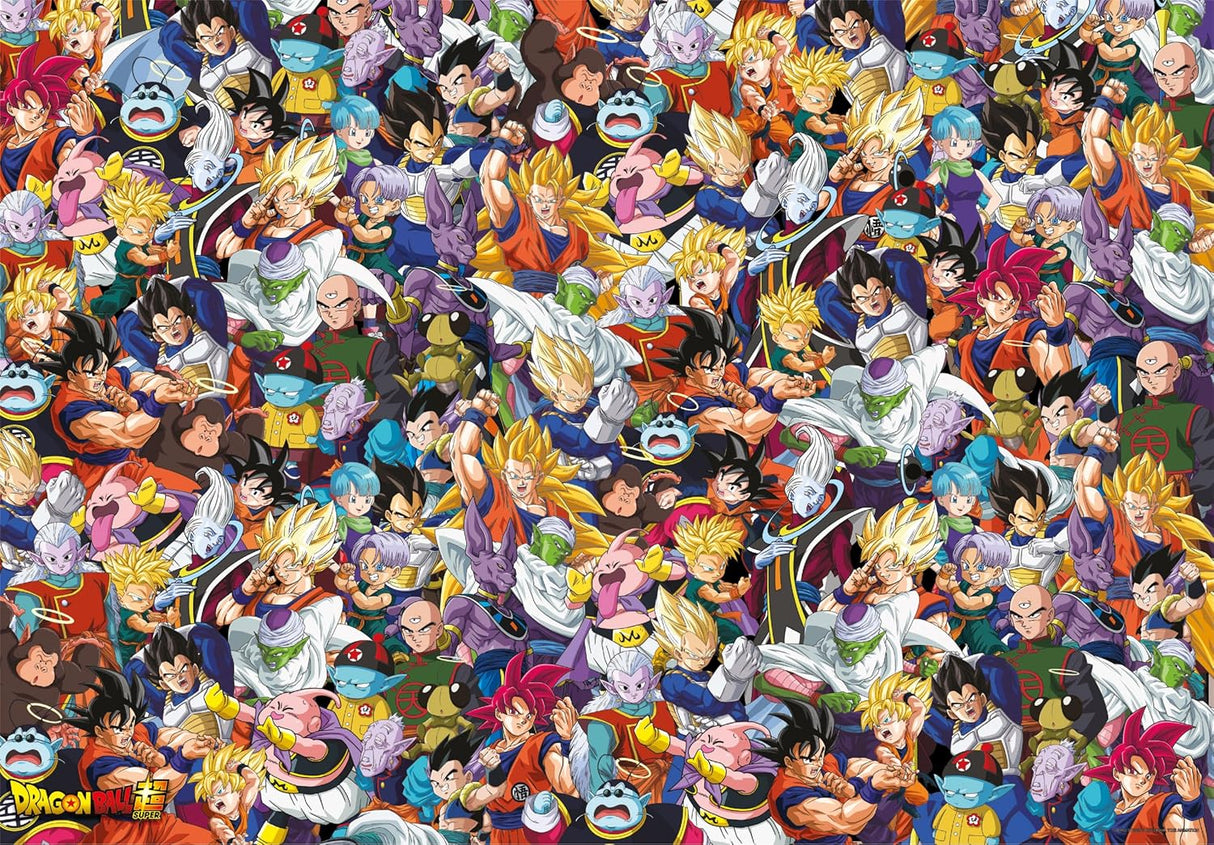 Clementoni Dragon Ball Jigsaw Puzzle - 1000 Piece - Impossible Collection - (39918)