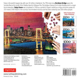 Tokyo Skyline and Rainbow Bridge - 1000 Piece Jigsaw Puzzle