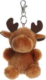Palm Pals Clip-On Plush - Cinnamon Moose