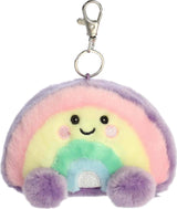 Palm Pals Clip-On Plush - Vivi Rainbow