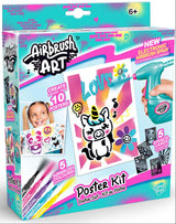 Airbrush Plush Art Mini Poster Kit