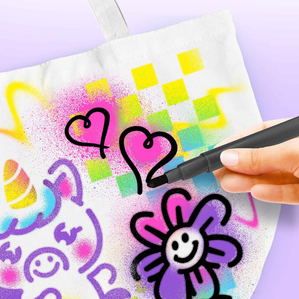 Airbrush Plush Art Fashion Design Kit