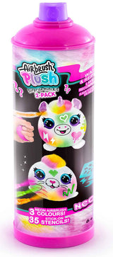 Airbrush Plush Neon Mini Mystery (2 Pack)