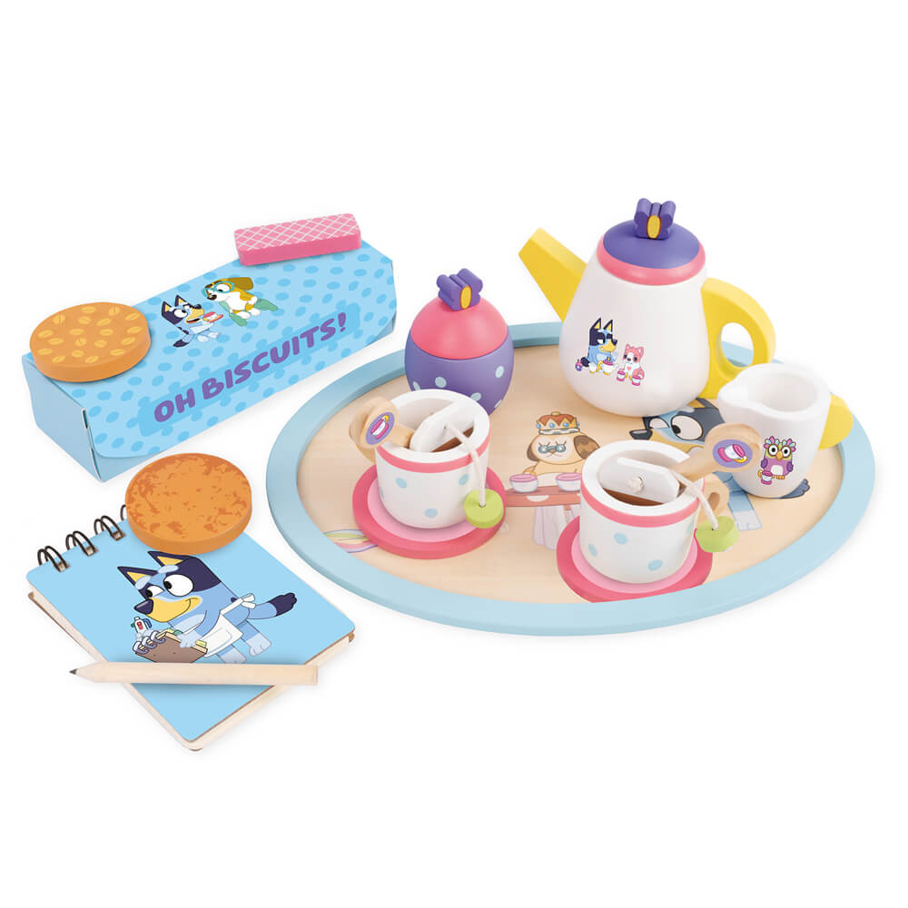 Bluey - Wooden Tea Set
