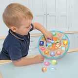 Bluey - Wooden Puzzle Clock