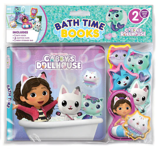 Bath Time Books - Gabbys Dollhouse