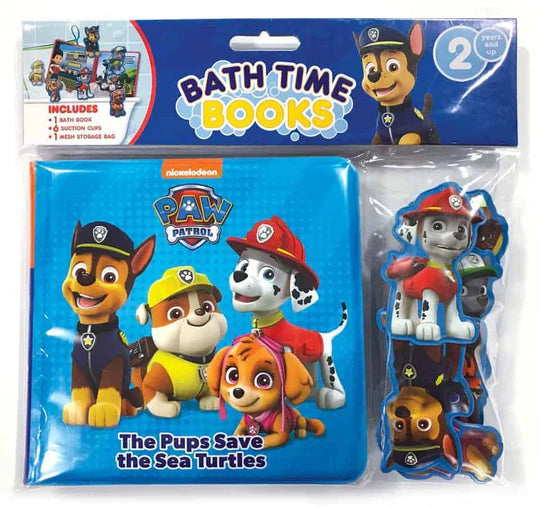 Bath Time Books - Paw Patrol