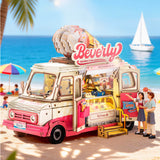 Rolife: Beverly's Ice Cream Truck DIY Miniature Puzzle