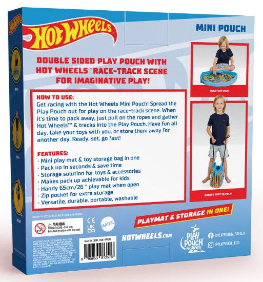 Play Pouch: Mini Pouch - Hot Wheels Race Day