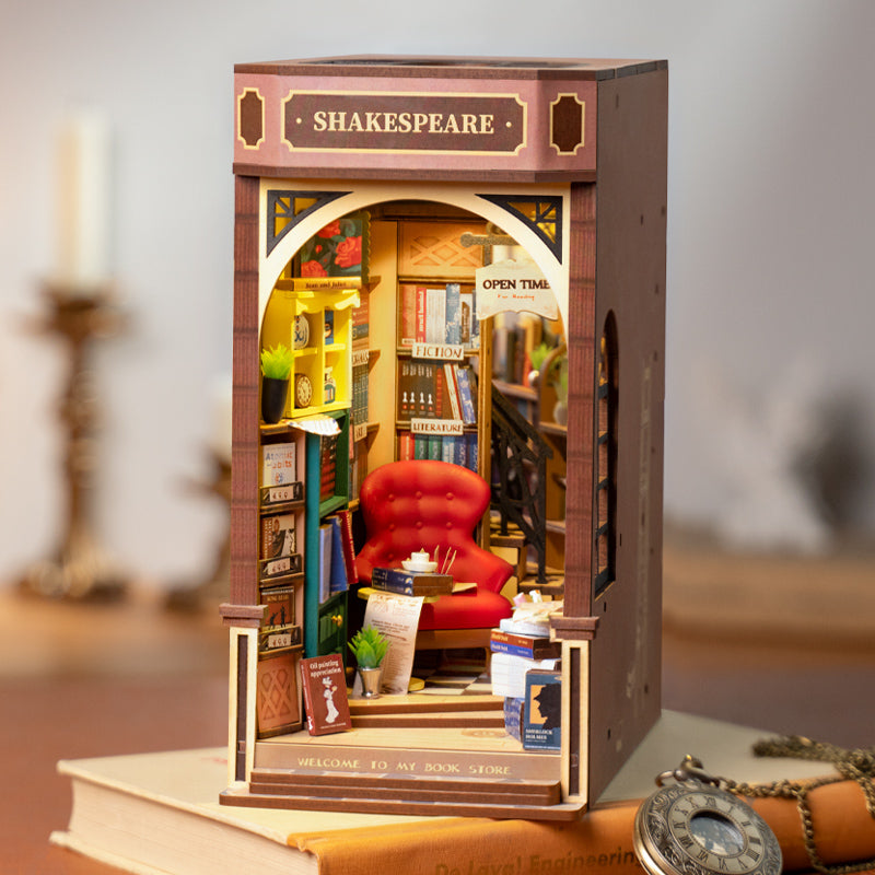 Rolife Book Store Book Nook DIY Miniature Puzzle - (TGB07)