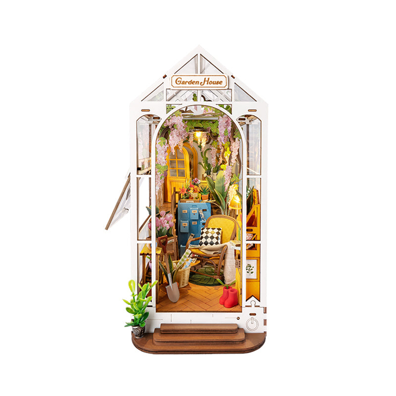 Rolife Flower House Book Nook DIY Miniature Puzzle - (TGB06)