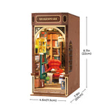 Rolife Book Store Book Nook DIY Miniature Puzzle - (TGB07)