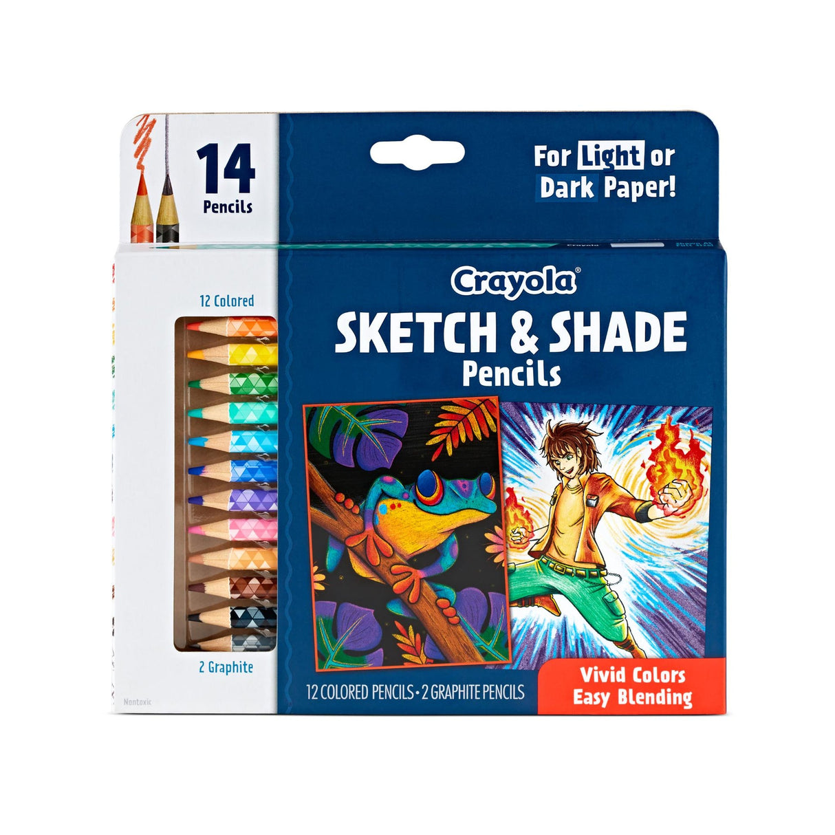 Crayola Sketch & Shade Pencil 14 Pack