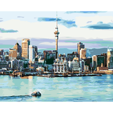 Kiwi Paint By Numbers - Auckland - The City of Sails