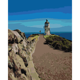 Kiwi Paint By Numbers - Cape Reinga Lighthouse