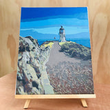 Kiwi Paint By Numbers - Cape Reinga Lighthouse