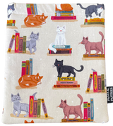 Pages & Pastries: Large Book Sleeve - Cats