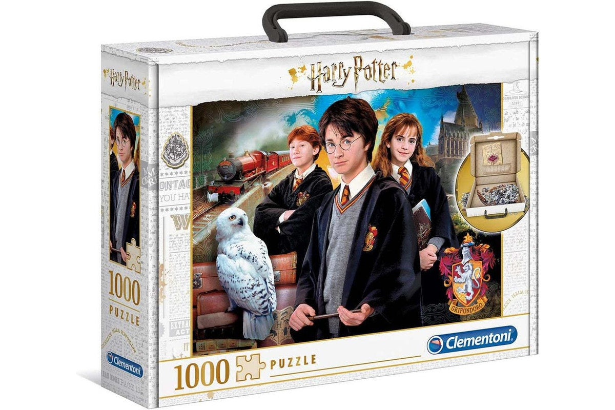 Clementoni Harry Potter Jigsaw Puzzle in Carry Case - 1000 Piece - (61882)