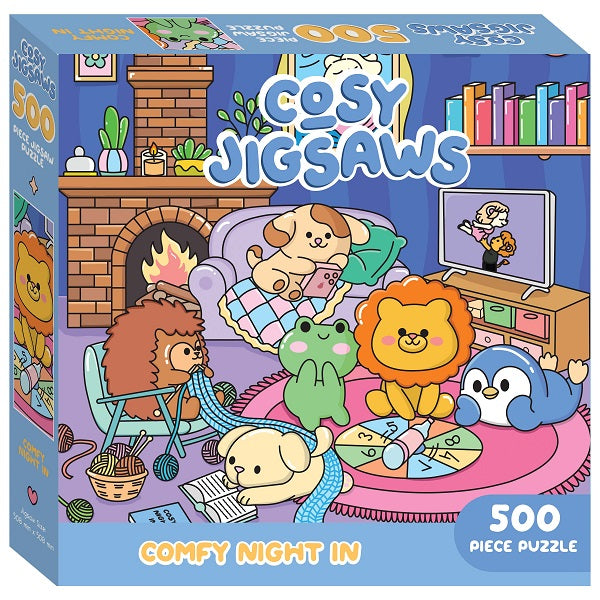 Hinkler: Cosy Jigsaws 500pc - Comfy Night In