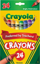 Crayola Regular Crayons Tuck Box 24 Pack